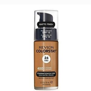 🌹3/$12 Revlon Colorstay Matte Liquid Foundation Combination Oily, 400 Caramel